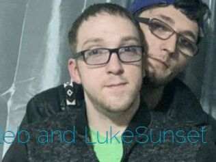 Caleb_and_LukeSunset